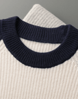 Primadon Herrenpullover Alexander| Lässiger Wollpullover für Herren Winter