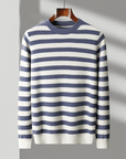 Primadon Herrenpullover Blau / XS Marcel | Eleganter Merino Pullover für Herren Winter