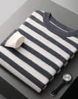 Primadon Herrenpullover Dunkelgrau / XS Marcel | Eleganter Merino Pullover für Herren Winter