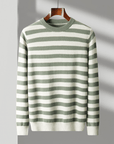 Primadon Herrenpullover Grün / XS Marcel | Eleganter Merino Pullover für Herren Winter