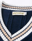 Primadon Herrenpullover Rondo | klassische Strickweste für Herren ärmellos
