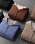Primadon Hoodies Atlas | Eleganter Cashmere-Woll-Hoodie für Herren