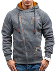 Primadon Hoodies Dunkelgrau / XS Kajan | Bequemer Herren Hoodie aus Baumwollmix lässig