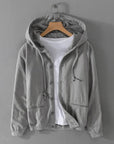 Primadon Hoodies & Sweatshirts Grau / XS Massimo | Eleganter Kapuzenpullover für Herren Relaxed Fit