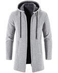 Primadon Hoodies & Sweatshirts Schiefergrau / S Emil | Bequemer Kapuzenpullover für Herren Fleece