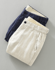 Primadon Hosen Bastian | Elegante Leinenhose für Herren Sommer leicht