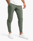 Primadon Hosen Grün / XS Oskar | Elegante Anzughose Herren flexibel aus Stretchstoff