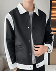 Primadon Jacken Alessandro | Modische Patchworkjacke für Herren leicht