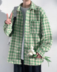 Primadon Jacken Andreas | Elegante Houndstooth-Jacke für Herren Winter