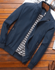 Primadon Jacken Blau / M Mario | Leichte Winddichte Sommerjacke für Herren Sommer