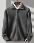 Primadon Jacken Grau / XS Lukas | Elegante Merino-Jacke für Herren atmungsaktiv