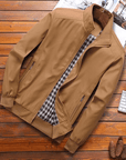 Primadon Jacken Khaki / M Mario | Leichte Winddichte Sommerjacke für Herren Sommer