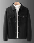 Primadon Jacken Schwarz / XS Jacob | Lässige Baumwolljacke für Herren leicht