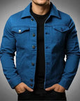 Primadon Jeansjacken Blau / XS Noah | Robuste Jeansjacke für Herren Schwarz aus Baumwolle
