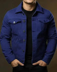 Primadon Jeansjacken Marineblau / XS Noah | Robuste Jeansjacke für Herren Schwarz aus Baumwolle