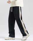 Primadon Jogginghosen Schwarz / S Ruben | Bequeme Jogginghose für Herren aus Waffelstrick
