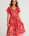 Primadon Kleider für Frauen Rosa / XS Noemi elegantes Wickelkleid für Damen atmungsaktiv