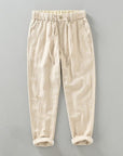 Primadon Lässige Hosen Beige / XS Dorian | Lässige Baumwollhose für Herren leicht