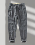 Primadon Lässige Hosen Grau / XS Dorian | Lässige Baumwollhose für Herren leicht
