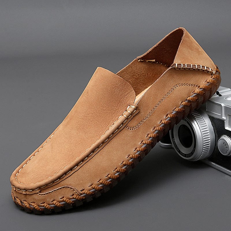 Primadon Mokassins Braun / 37.5 Oliver | Atmungsaktive Mokassins für Herren leicht