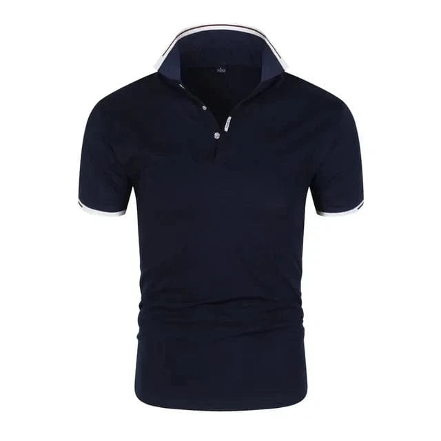 Primadon Poloshirts 6 / M Téo leicht tailliertes Polo-Shirt für Herren atmungsaktiv Baumwolle