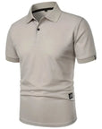 Primadon Poloshirts Hellgrau / XXL Santiago atmungsaktives Polo-Shirt für Herren Sommer