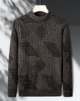 Primadon Pullover Braun / XS Dieter | Eleganter Herrenpullover aus Wollmix für Herbst