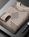 Primadon Pullover Dieter | Eleganter Herrenpullover aus Wollmix für Herbst