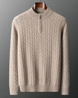Primadon Pullover Heiko | Eleganter Kaschmir Pullover für Herren langarm