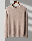 Primadon Pullover Khaki / XS Carl | Eleganter Wollpullover für Damen warm