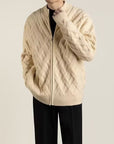Primadon Pullover & Strickjacken Braun / XS Stefan | Warmer Strickpullover für Damen Baumwolle Winter