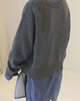 Primadon Pullover & Strickjacken Lisa | Elegante Kaschmirjacke für Damen mit Knopfdetails