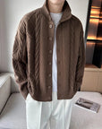 Primadon Pullover & Strickjacken Valentin | Eleganter Strickcardigan für Herren Winter