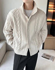 Primadon Pullover & Strickjacken Valentin | Eleganter Strickcardigan für Herren Winter