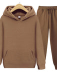 Primadon Sets Braun / S Robin | Bequemes Hoodie Set für Unisex mit Jogginghose