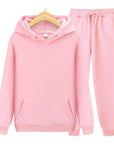 Primadon Sets Hellrosa / S Robin | Bequemes Hoodie Set für Unisex mit Jogginghose