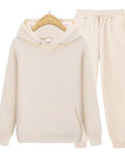 Primadon Sets Khaki / S Robin | Bequemes Hoodie Set für Unisex mit Jogginghose