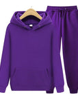 Primadon Sets Lila / S Robin | Bequemes Hoodie Set für Unisex mit Jogginghose