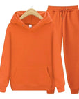 Primadon Sets Orange / S Robin | Bequemes Hoodie Set für Unisex mit Jogginghose