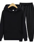 Primadon Sets Schwarz / S Robin | Bequemes Hoodie Set für Unisex mit Jogginghose