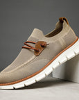 Primadon Sneaker Braun / 38.5 Bruno | Atmungsaktive Sneakers für Herren Sommer