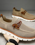 Primadon Sneaker Bruno | Atmungsaktive Sneakers für Herren Sommer