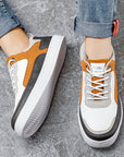 Primadon Sneaker Julian elegante Leder-Wildleder Sneakers für Herren atmungsaktiv