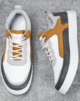 Primadon Sneaker Julian elegante Leder-Wildleder Sneakers für Herren atmungsaktiv