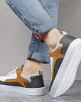 Primadon Sneaker Julian elegante Leder-Wildleder Sneakers für Herren atmungsaktiv