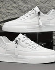 Primadon Sneaker Simon elegante Leder-Sneakers für Herren mit Reißverschluss
