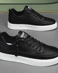Primadon Sneaker Simon elegante Leder-Sneakers für Herren mit Reißverschluss