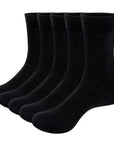Primadon Socken Schwarz Khalil | Komfortable Trachtensocken für Herren mittellang
