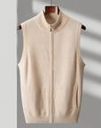 Primadon Westen Beige / XS Birchwood | Atmungsaktive Wollweste für Herren Sommer