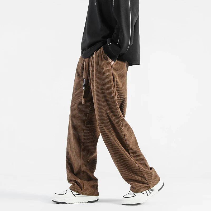 Bequeme Jogginghose für Damen aus Cord warm und lässig ideal für Freizeit 0